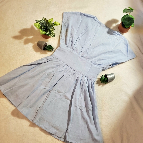 Shein Batwing Sleeve Button Front Dress - Picture 7 of 7